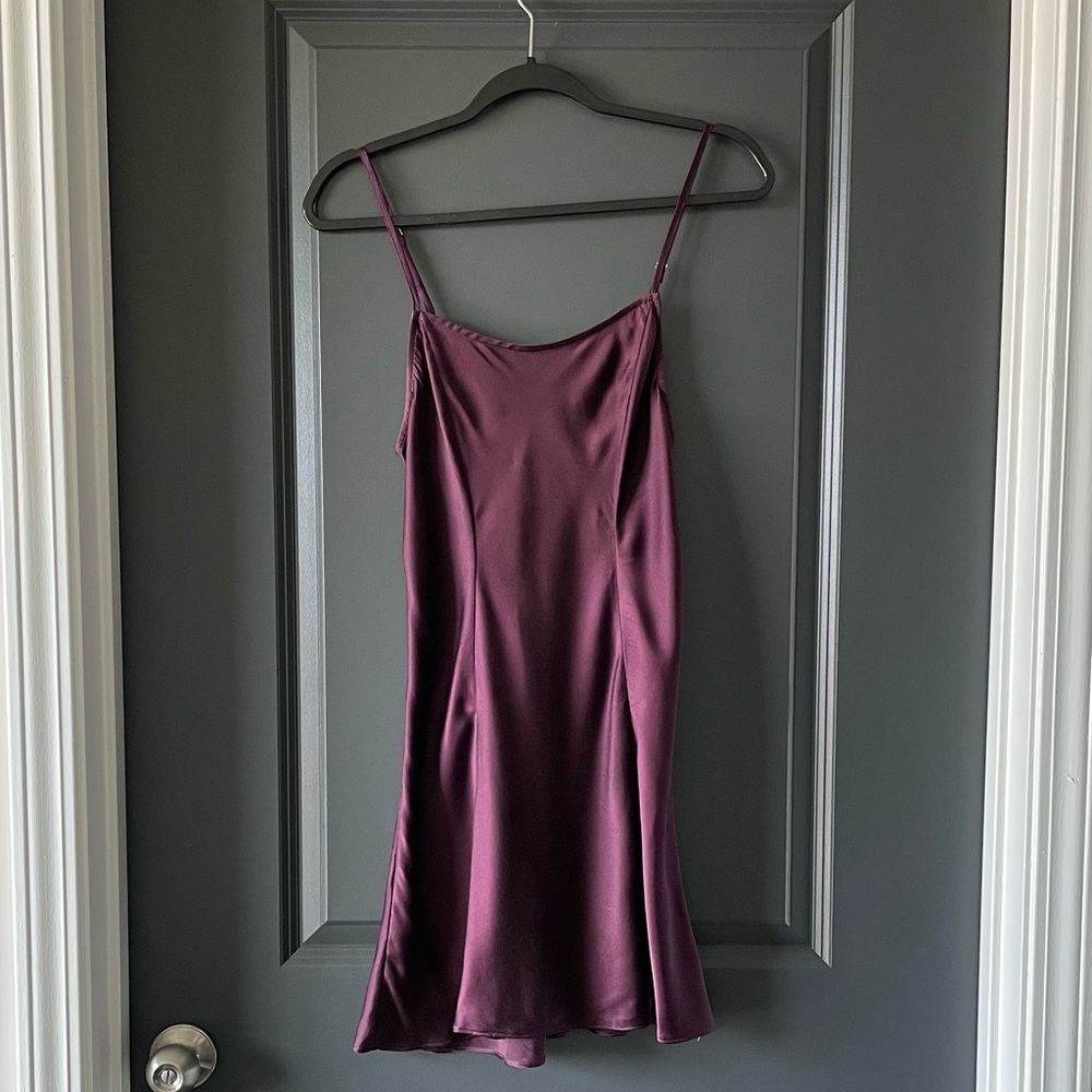 Free People Silk Slip Dress